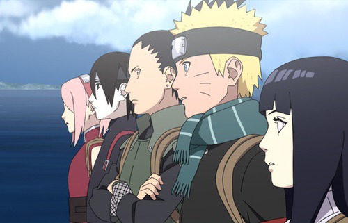 D'où Naruto a t-il eu cette écharpe ?