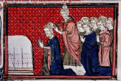 En quelle année a eu lieu le couronnement de Charlemagne ?