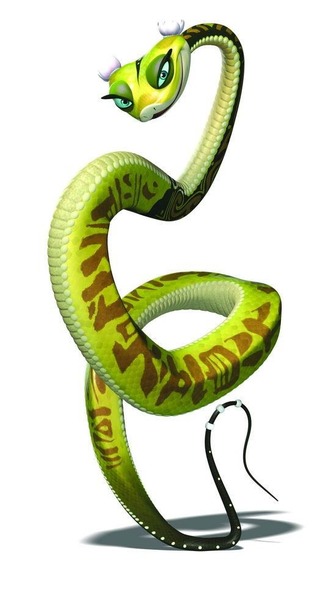 Dans Kung-Fu Panda, comment se nomme ce serpent ?