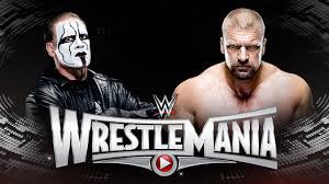 Qui Sting a-t-il affronté à Wrestlemania ?
