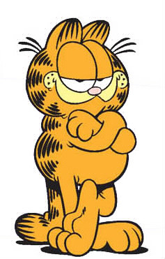 De quelle couleur est Garfield ?