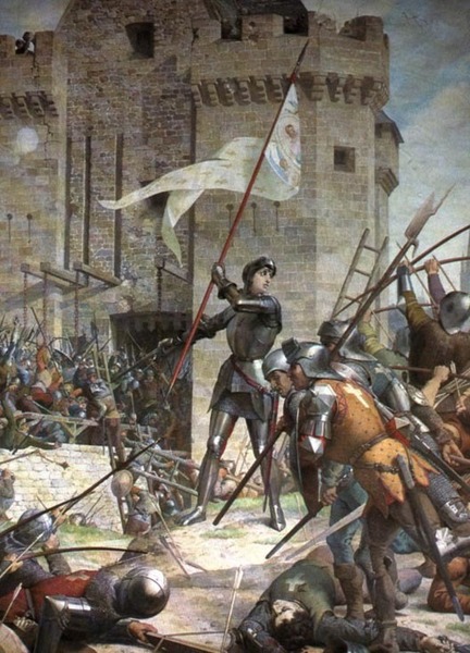 En 1429, quelle ville Jeanne d'Arc délivre-t-elle des Anglais ?