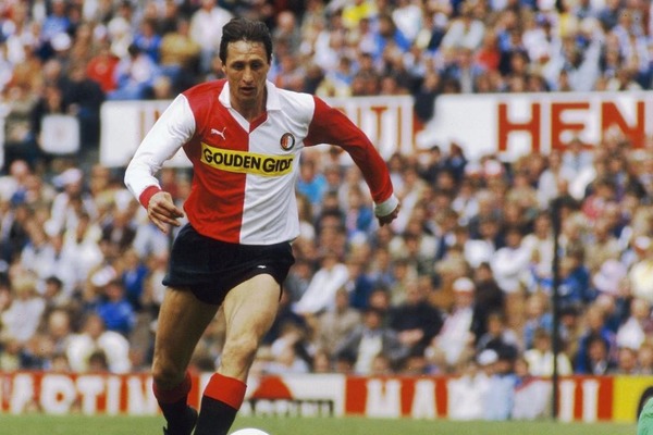 Feyenoord a été le dernier club pro de la carrière de Johan Cruyff.