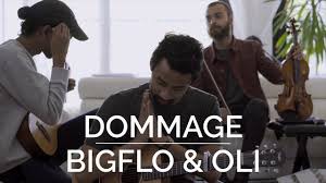 Dans la chanson '' Dommage'' de Bigflo & Oli. Retrouvons 5 mots manquants. Il ne veut pas y aller, il est collé _  _  _  _  _