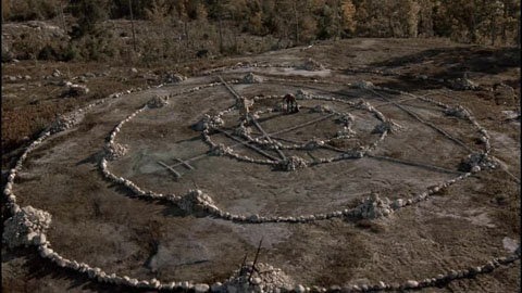 Qui a fait découvrir le cimetière indien à Louis ?