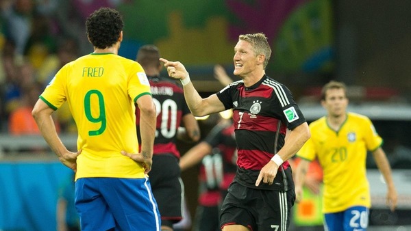 Lors de la demi-finale de ce Mondial, sur quel score les Allemands écrasent-ils le pays hôte, le Brésil ?