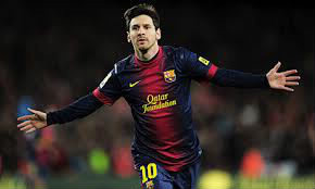 Combien de buts Messi a-t-il marqués en 2012 ?