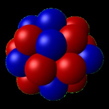 Le noyau contient des particules de charges positives.