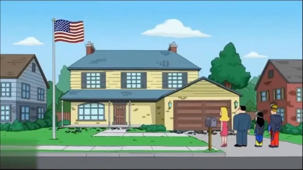 Quelle est l'adresse de la famille Smith dans 'American Dad' ?