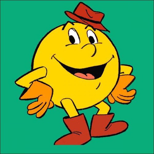 Comment s'appelle la célèbre boule jaune du dessin animé et jeu vidéo qui mange les gloutons ?