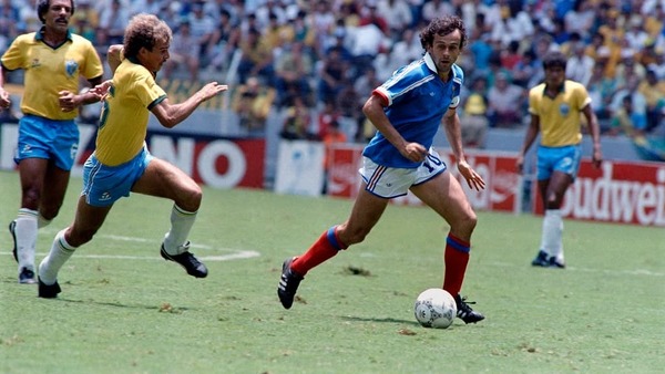 Michel Platini est le seul joueur a avoir inscrit un but contre le Brésil au Mondial 86.