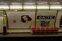 Dans quel arrondissement de Paris se trouve la station de métro "Gaîté" ?