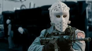 Ces braqueurs masqué dans ce film d'action ?
