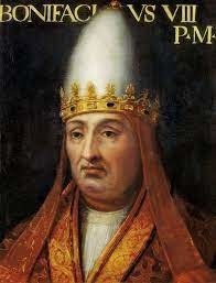 En 1296, Philippe le Bel reçoit du nouveau pape Boniface VIII la bulle Clericis Laicos, qui dit que ...