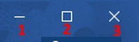 Quel bouton est utilisé pour fermer une fenêtre sur l'écran ?