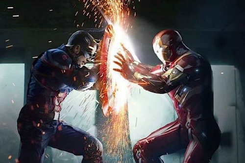 Dans quel film Iron Man affronte-t-il Captain America après un différend ?