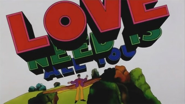 Dans les années 60, quel célèbre groupe nous chantait "All you need is Love" ?