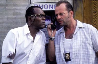 Quel acteur partage l'affiche de Die Hard 3 avec Bruce Willis ?