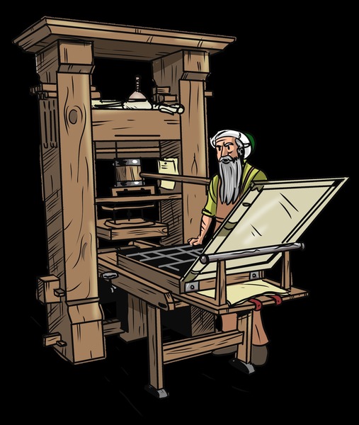 Quand Gutenberg a-t-il inventé l’imprimerie ?