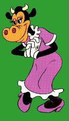 Comment s'appelle la vache amie de Minnie et Mickey ?