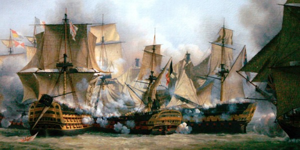 Cette célèbre bataille a eu de lourdes conséquences à la fois pour l’amiral Nelson et Napoléon, c’est…
