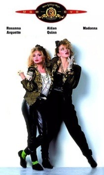Madonna partage, avec Rosanna Arquette, l'affiche de ce film de 1985