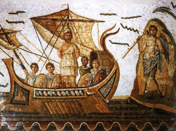 Dans L'Odyssée d'Homère, qui traverse la Méditerranée dans un long périple ?