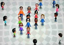 Comment appelle-t-on les avatars personnalisables et jouables sur la Wii ?