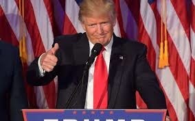 When was Donald Trump  elected president the fisrt time ?