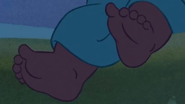 À quel personnage Disney appartiennent ces pieds ?