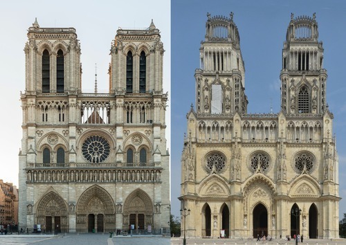 Laquelle possède les tours les plus hautes ?