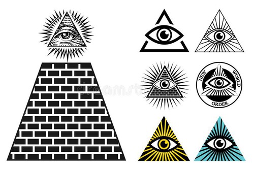 Ce symbole " d'oeil au centre d'une pyramide " en Voyance est associé à la (l' ) ?
