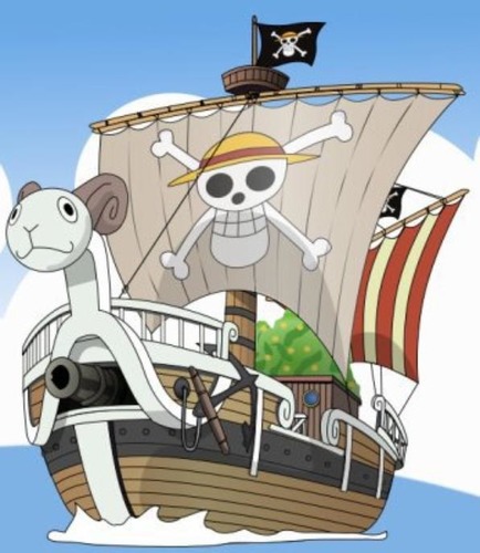 Quel est le nom du navire que Kaya donnera à l'équipage de Luffy ?