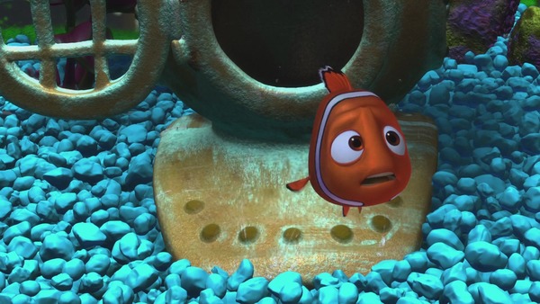 Où Nemo est-il retenu chez le plongeur ?