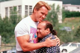Schwarzenegger et De Vito dans quel film où ce dernier porte une queue de cheval ?
