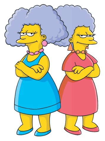 Comment s'appellent les soeurs de Marge ?