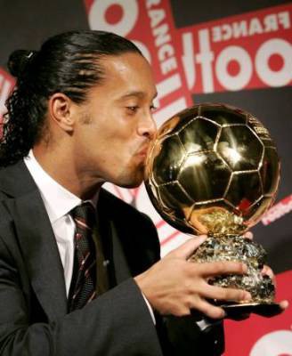 En quelle année Ronaldinho a remporté le ballon d'or ?