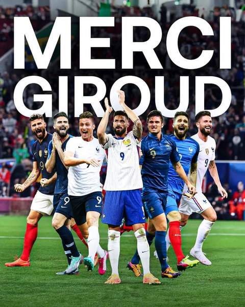 Il terminé sa carrière en Bleu avec 137 sélections et en étant le meilleur buteur de l'équipe de France pour laquelle il aura inscrit.....