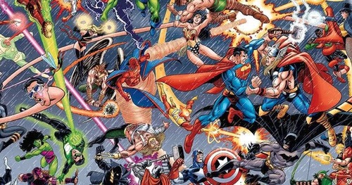 Qual desses grupos não pertencem do universo dc comics e nem da marvel comics?