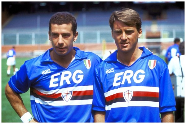 Lequel des deux a été formé à la Sampdoria ?