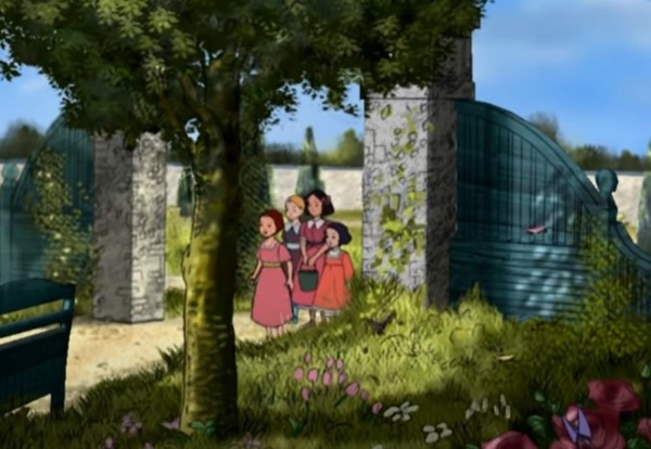 Dans l'épisode 12, pendant une visite du jardin, Camille donne une gifle à Sophie, quel en est la raison ?