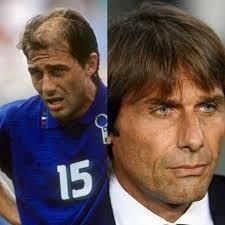 Hier c'était un milieu italien dégarni, aujourd'hui c'est un entraîneur avec des cheveux.