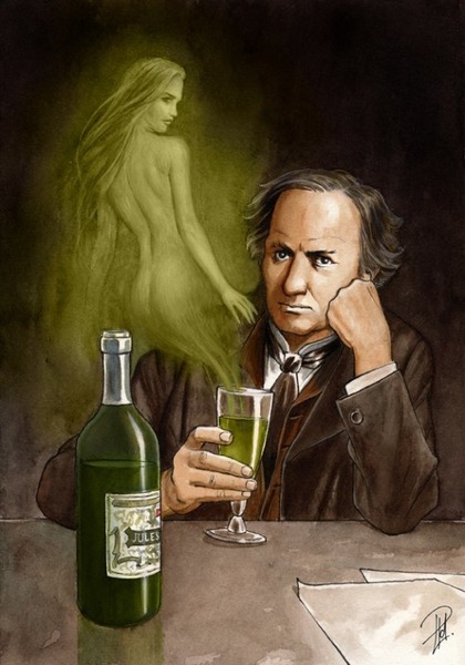 Baudelaire a souvent été réprimandé pour ses excès... Il était dépendant :