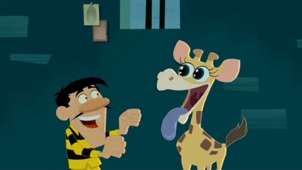 Quelle est la particularité de Gigi, la girafe ?