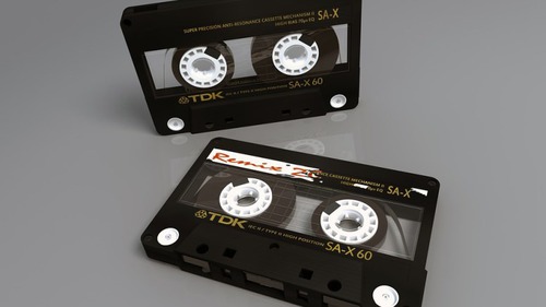 De quelle couleur sont numerotées les cassettes ?