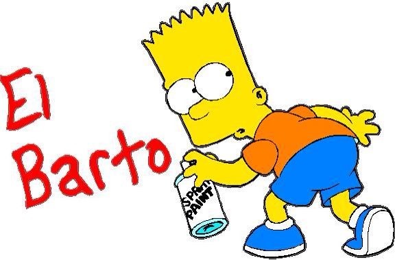 Quelle expression Bart envoie-t-il souvent à ses ennemis ?