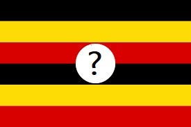 Quel animal figure normalement au centre du drapeau ougandais ?