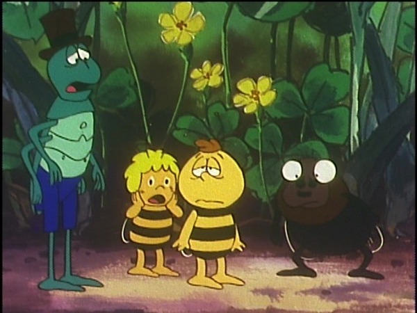 Comment s'appelle l'ami sauterelle de Maya l''abeille ?