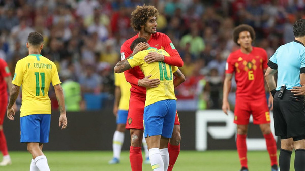 Intenables, les belges éliminent le Brésil en quart de finale sur le score de...