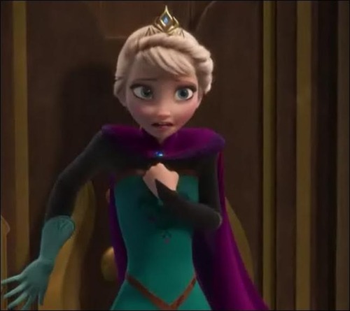 Pourquoi Elsa part au milieu du dessin animé ?
